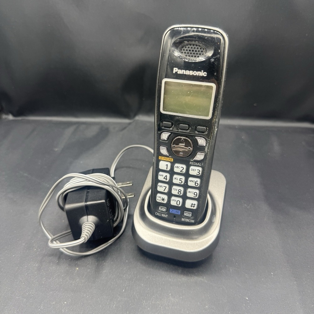 Panasonic KX-TGA939T (1.9GHZ) 2 Line Cordless Phone Handset Base & Charge‎ Cord